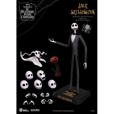 BEAST KINGDOM - DISNEY - L'ETRANGE NOEL DE MR JACK - JACK SKELLINGTON 1/9