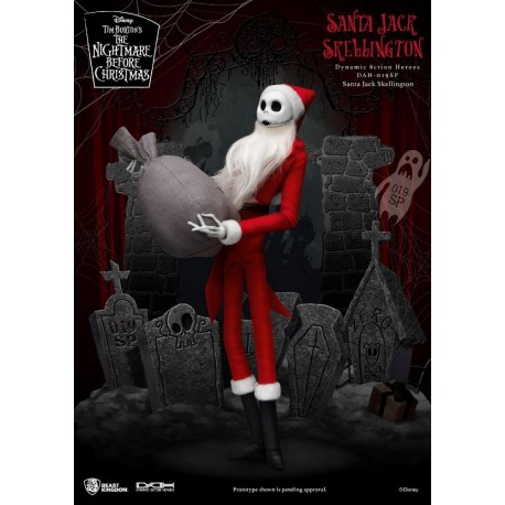 BEAST KINGDOM - DISNEY - L'ETRANGE NOEL DE MR JACK - SANTA JACK 1/9