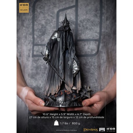 IRON STUDIOS - SEIGNEUR DES ANNEAUX :  WITCHKING OF ANGMAR ART SCALE 1/10