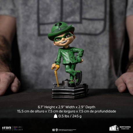 IRON STUDIOS - BATMAN FOREVER - THE RIDDLER Minico PVC Statue