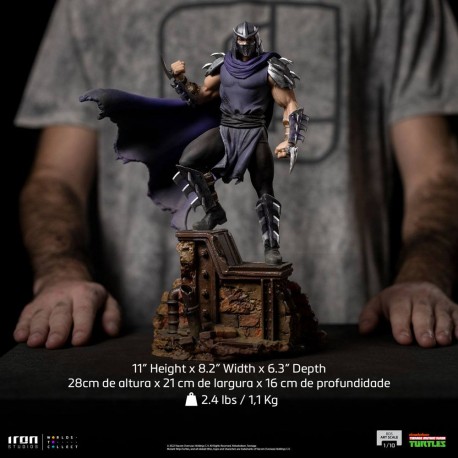 IRON STUDIOS - TMNT - SHREDDER 1/10