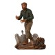 IRON STUDIOS - UNIVERSAL MONSTERS - THE WOLF MAN DELUXE ART SCALE 1/10