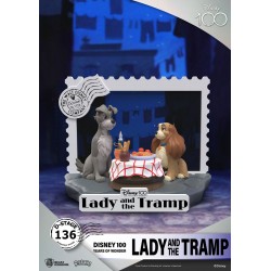 BEAST KINGDOM - DISNEY - 100TH ANNIVERSARY LADY AND THE TRAMP PVC