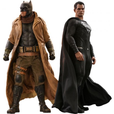 HOT TOYS - JACK SNYDER'S JUSTICE LEAGUE - KNIGHTMARE BATMAN SUPERMAN Pack 2 FIGURINES 1/6