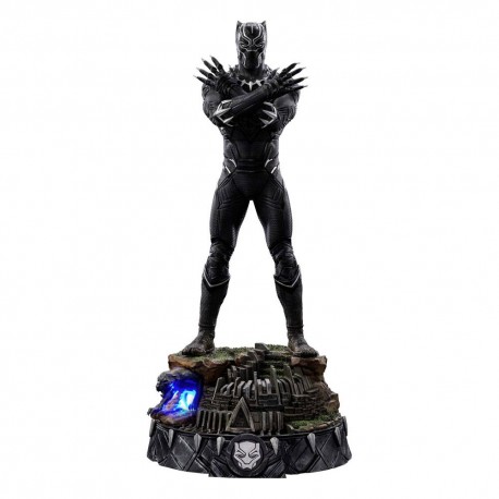 IRON STUDIOS - THE INFINITY SAGA - BLACK PANTHER DELUXE 1/10