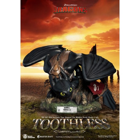 BEAST KINGDOM - DRAGONS - TOOTHLESS STATUE