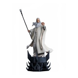 IRON STUDIOS - SEIGNEUR DES ANNEAUX :  SARUMAN ART SCALE 1/10