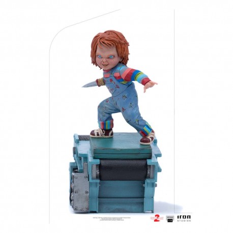 IRON STUDIOS - CHUCKY LA POUPEE DE SANG - CHUCKY ART SCALE 1/10