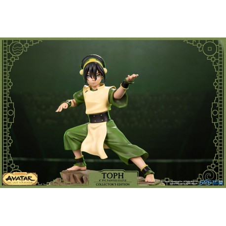 FIRST 4 FIGURE -  The last Airbender - TOPH BEIFONG STATUE PVC COLLECTOR