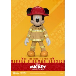 BEAST KINGDOM - Mickey & Friends - MICKEY Fireman Vers. figurine DYNAMIC ACTION HEROES 1/9