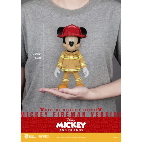 BEAST KINGDOM - Mickey & Friends - MICKEY Fireman Vers. figurine DYNAMIC ACTION HEROES 1/9