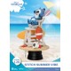 BEAST KINGDOM - Lilo & Stitch - STITCH SUMMER VIBE DIORAMA PVC