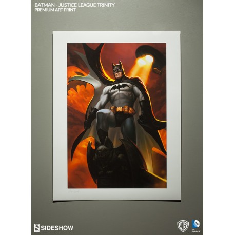 SIDESHOW - ARTPRINT  BATMAN - UNFRAMED