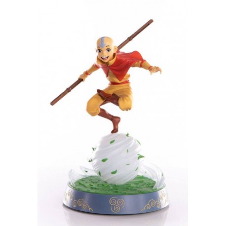 FIRST 4 FIGURE -  THE LAST AIRBENDER - AANG STATUE PVC COLLECTOR