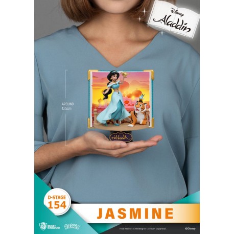 BEAST KINGDOM - Aladdin Book series - JASMINE -DIORAMA PVC