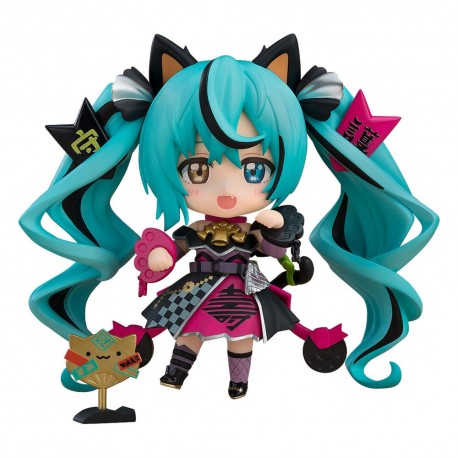 GOOD SMILE COMPANY -  Character Vocal Series 01 - BLACK MANEKI MIKU Rabbit Hole Ver nendoroid