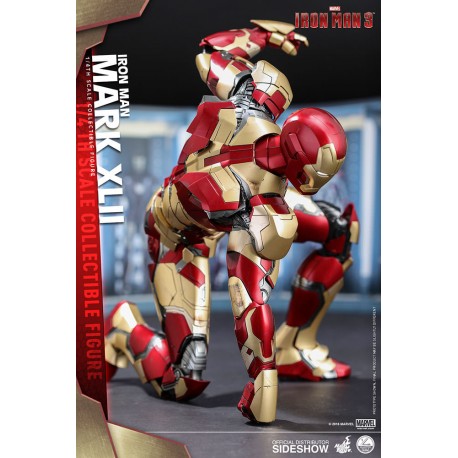 HOT TOYS - IRON MAN 3 MARK 42 VERSION DELUXE - 1/4