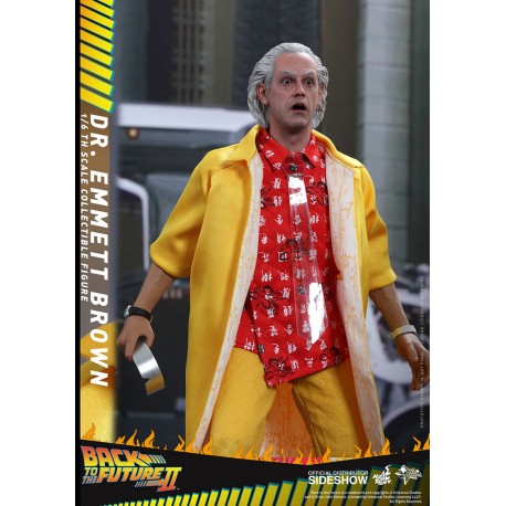 HOT TOYS - RETOUR VERS LE FUTUR 2 - DR EMMETT BROWN 1/6