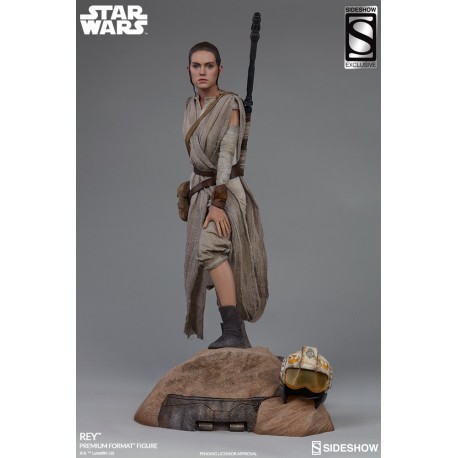 SIDESHOW - STAR WARS 7 - REY- PREMIUM FORMAT EXCLU