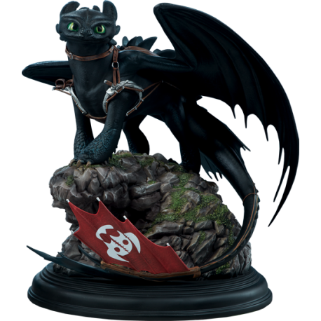 SIDESHOW - DRAGONS - TOOTHLESS - STATUE