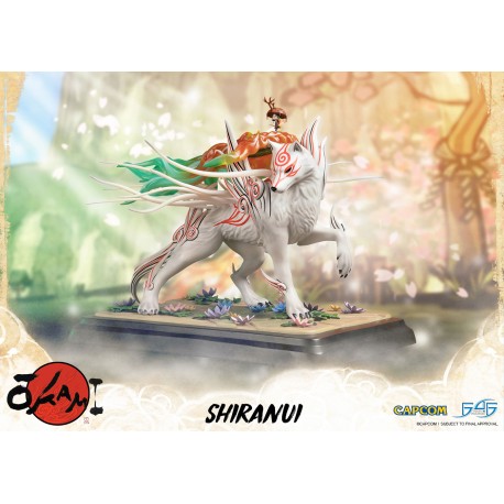 FIRST 4 FIGURES -  OKAMI : SHIRANUI STATUE