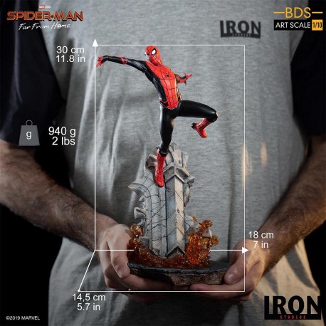 IRON STUDIOS - SPIDER-MAN FAR FROM HOME - SPIDERMAN 1/10