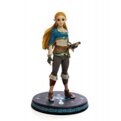 FIRST 4 FIGURE -  THE LEGEND OF ZELDA BREATH OF THE WILD - ZELDA STATUE PVC