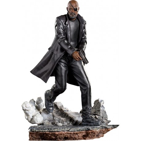 IRON STUDIOS - SPIDER-MAN FAR FROM HOME - NICK FURY 1/10