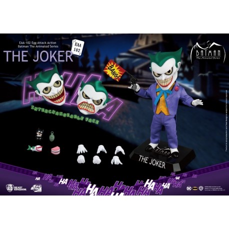 BEAST KINGDOM - BATMAN ANIMATED EGG ATTACK:  THE JOKER