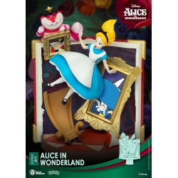 BEAST KINGDOM - ALICE AU PAYS DES MERVEILLES - ALICE DIORAMA PVC