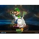 FIRST 4 FIGURE -  Luigi's Mansion 3 - Luigi & Polterpup statue PVC COLLECTOR