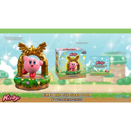 FIRST 4 FIGURE -  KIRBY - KIRBY AND THE GOAL DOOR STATUE PVC