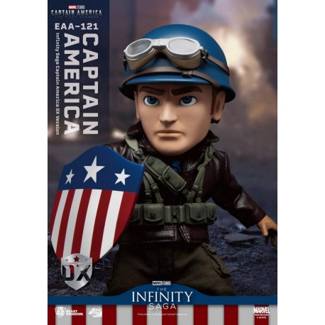 BEAST KINGDOM - AVENGERS INFINITY SAGA EGG ATTACK: CAPTAIN AMERICA DELUXE