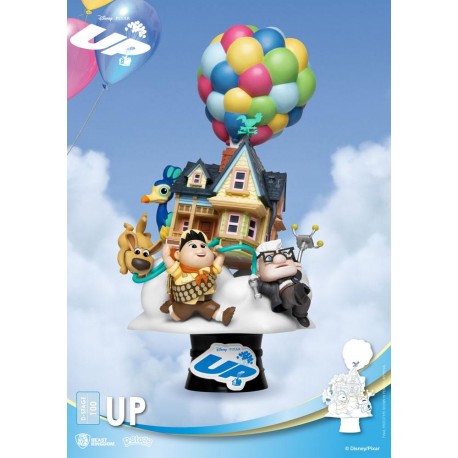 BEAST KINGDOM - DISNEY - LA-HAUT DIORAMA PVC