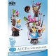 BEAST KINGDOM - DISNEY - ALICE AU PAYS DES MERVEILLES DIORAMA PVC