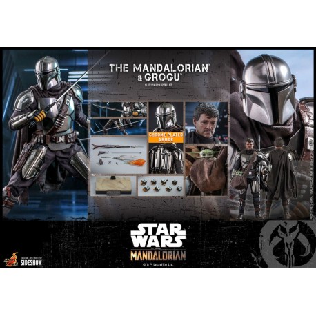 HOT TOYS - STAR WARS - THE MANDALORIAN & GROGU 1/6