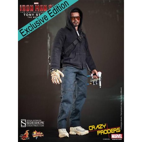 HOT TOYS - TONY STARK (The mechanic)  - EXCLU