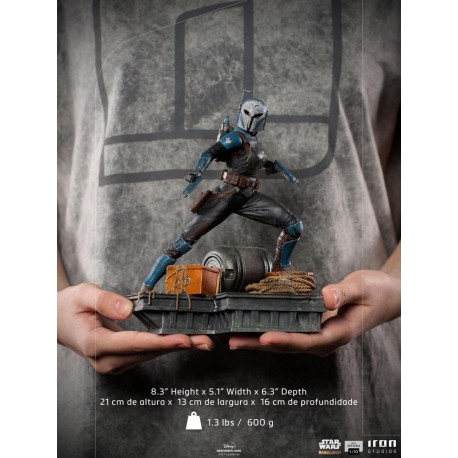 IRON STUDIOS - STAR WARS THE MANDALORIAN - BO-KATAN ART SCALE 1/10