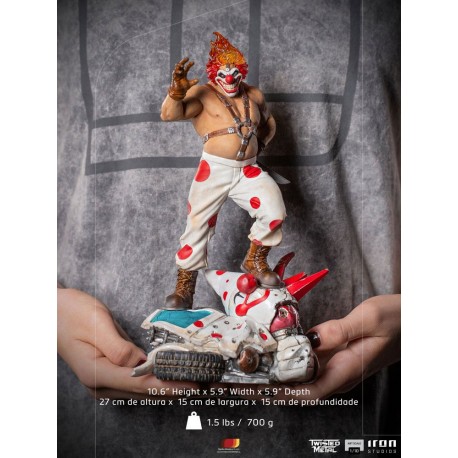 IRON STUDIOS - TWISTED METAL - SWEET TOOTH ART SCALE 1/10