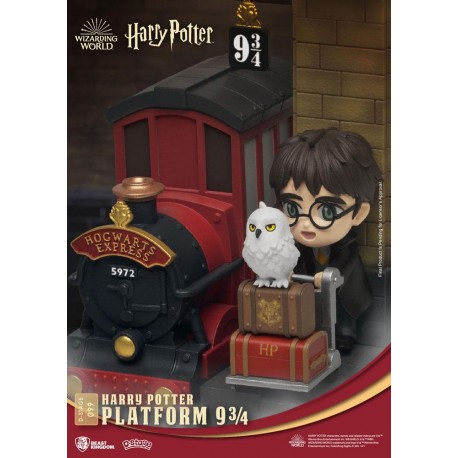 BEAST KINGDOM - HARRY POTTER - QUAI 9 3/4 DIORAMA PVC