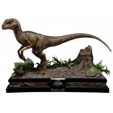 PRIME 1 STUDIO - JURASSIC PARK - VELOCIRAPTOR VERS. BOUCHE FERMEE 1/6