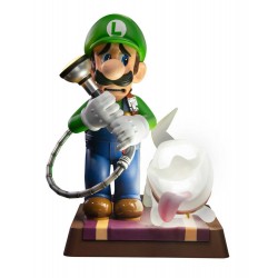 FIRST 4 FIGURE -  Luigi's Mansion 3 - Luigi & Polterpup statue PVC COLLECTOR