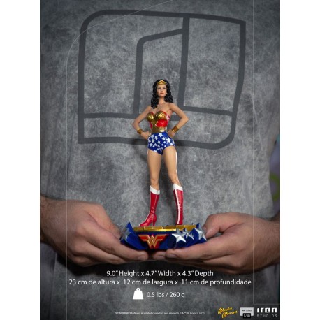 IRON STUDIOS - WONDER WOMAN - LYNDA CARTER ART SCALE 1/10