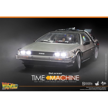 HOT TOYS - DELOREAN Retour vers le Futur 1/6