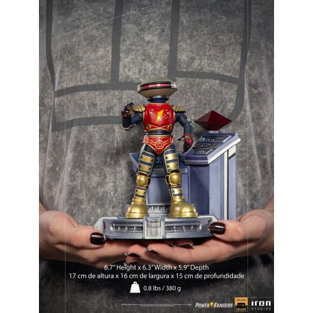 IRON STUDIOS - POWER RANGERS - ALPHA 5 DELUXE ART SCALE 1/10