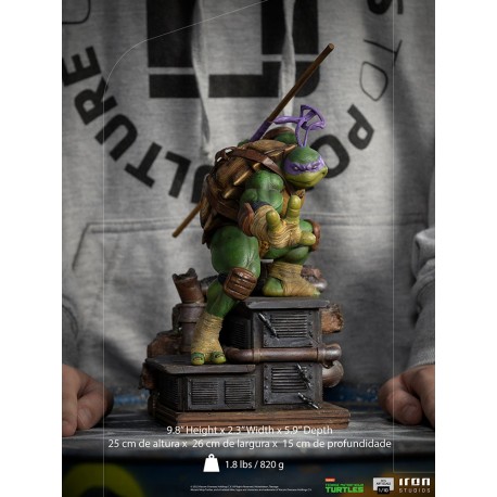 IRON STUDIOS - TMNT - DONATELLO Comics Version 1/10