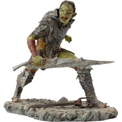 IRON STUDIOS - SEIGNEUR DES ANNEAUX :  SWORDMAN ORC - ART SCALE 1/10