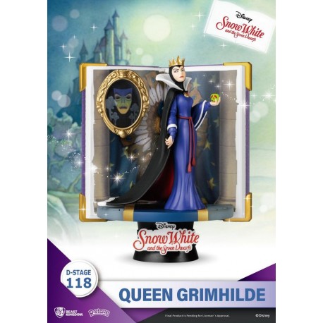 BEAST KINGDOM - DISNEY - QUEEN GRIMHILDE DIORAMA PVC