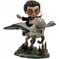 IRON STUDIOS - HARRY POTTER - HARRY POTTER & BUCKBEAK  Version Minico PVC Statue