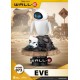 BEAST KINGDOM - DISNEY  WALL-E - EVE DIORAMA PVC